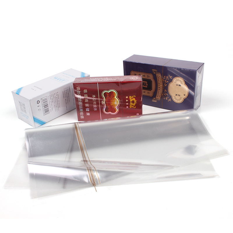 Cigarette box stretch film