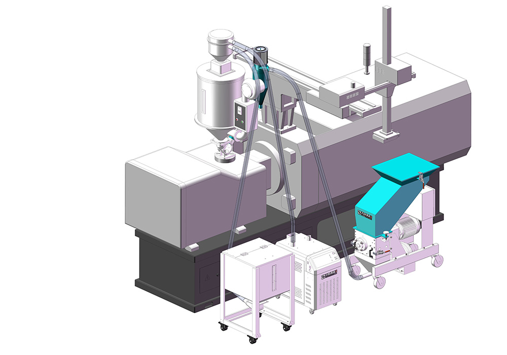 Low-speed Granulator for Plastic